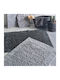 Rythmos Бански килим Памук Правоъгълена Steps 120-301 Бял 50x70бр
