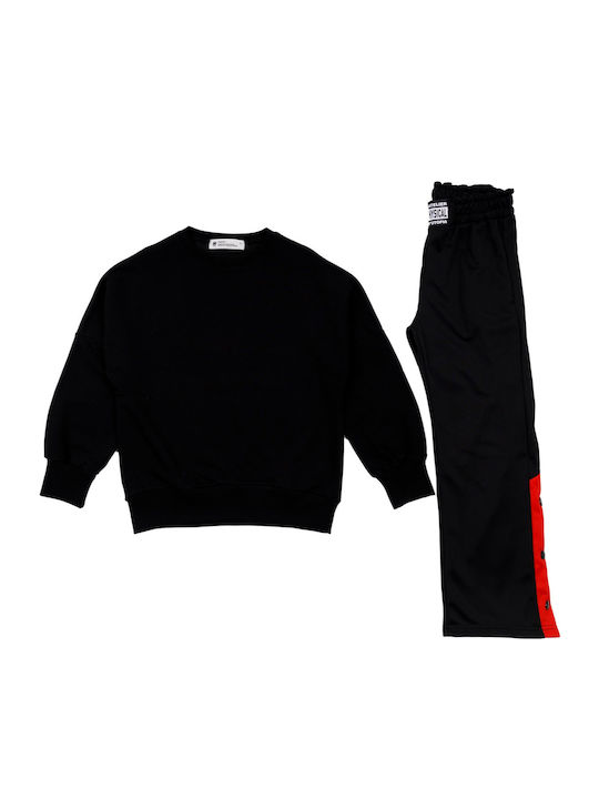 Set Trening pentru Copii Negru 2 Bucăți