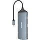 Canyon USB-C Docking Station with HDMI 4K PD Ethernet Gray (CNS-TDS15)