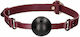 Shots Ouch Breathable Ball Gag Φίμωτρο Burgundy