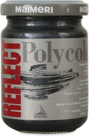 Maimeri Polycolor Reflect Set Culori Acrilice Pictură în culoarea Negru 140ml 1buc
