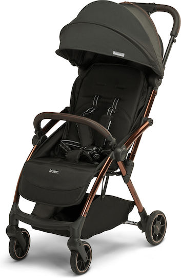 Leclerc Baby Influencer Reglabil Cărucior pentru Bebeluși Potrivit de la 6+ Luni Negru Maro 6.6kg