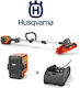 Husqvarna 215iL Kit Tăietor de iarbă De umăr / de mână Pe baterii