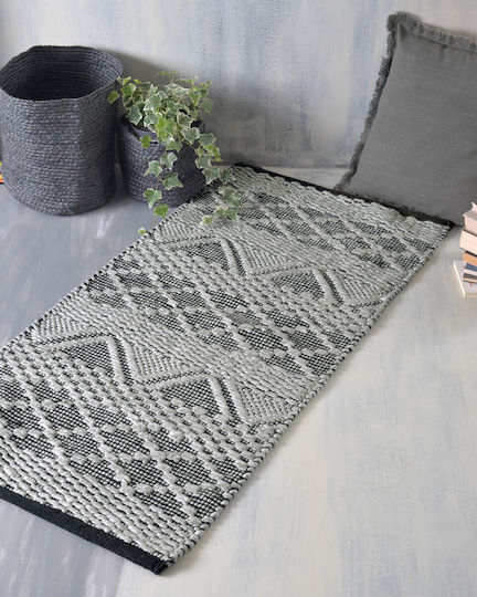 Rythmos Bath Mat Oval Kesi 120-144 Gray 70x140cm