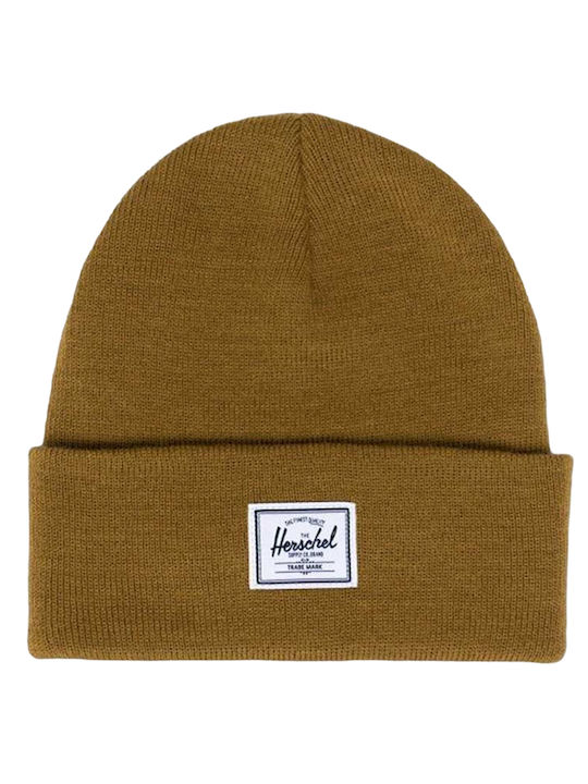 Herschel Supply Co Elmer Ανδρικός Beanie Σκούφος σε Καφέ χρώμα