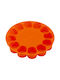 SoftBowl No Coating Silicone Chocolates 12 Cups Baking Pan Camomile 14x14x2.5cm