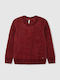 Kids' Sweater Long Sleeve Burgundy Xamira