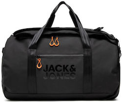 Jack & Jones Σακ Βουαγιάζ Jaclab Weekendbag με μήκος 52cm σε Μαύρο χρώμα