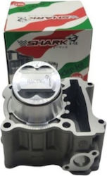 Shark Motorcycle Pistons & Cylinders Set 54mm for Yamaha Crypton-X135