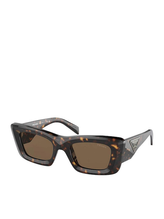 Prada Damen Sonnenbrille mit Braun Schildkröte ...