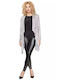 JACKE LUREX TOP MISS SILBER