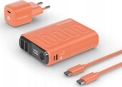 RealPower PB-10000PD+ 10000mAh 18W Orange