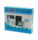 Rixme Waterproof Solar LED Flood Light 100W Cold White with Remote Control IP67