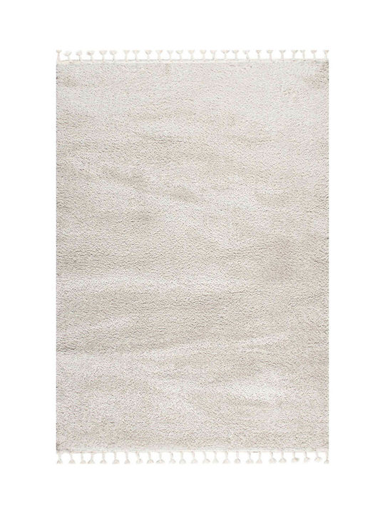 Balsan Silky Σετ Shaggy Χαλιά Κρεβατοκάμαρας Beige 3τμχ