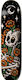 Element Timber Late Bloomer Bygone 8.5" Σανίδα Shortboard Μαύρη