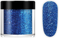 Nail Glitter Powder Glänzender Zuckereffekt Glitter Blau