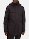 Mawk Geci Barbat Χiwiniătiko Parka Waterproof Negru
