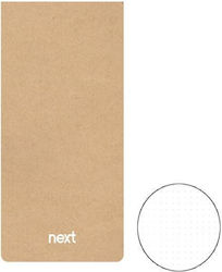 Next Eco Dots Flexi Set 6 Notebook Block 160 Sheets with Dots Beige