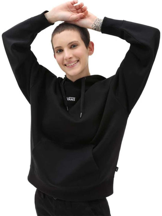 Vans Long Women's Sweatshirt Hooded Black