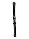 Q&Q Rubber Strap Black 12mm