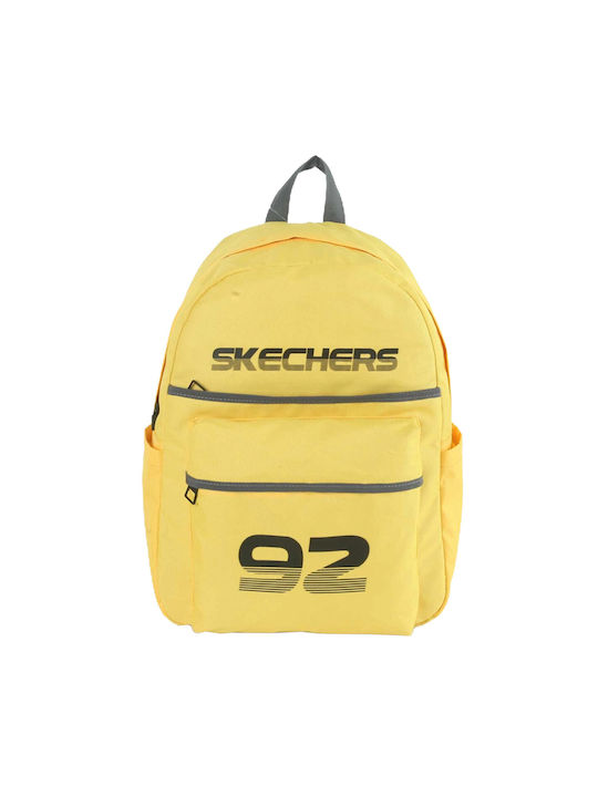 Skechers Ανδρικό Υφασμάτινο Σακίδιο Πλάτης Κίτρινο