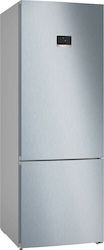 Bosch Kühlschrank mit Gefrierfach 508Es Total NoFrost Inox KGN56XLEB
