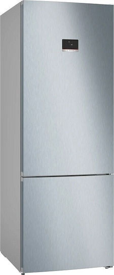 Bosch Ψυγειοκαταψύκτης 508lt Total NoFrost Υ193xΠ70xΒ80εκ. Inox KGN56XLEB