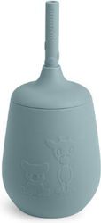 Nuuroo Baby Cup Adita made of Silicone Light Bl...