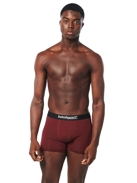 Body Action Men's Boxers Burgundy 3Pack