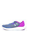 GGS Charged Pursuit 3 Kids Sports Shoes Running with Laces Purple