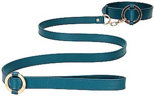 Shots Ouch Halo Collar with Leash Κολάρο Green