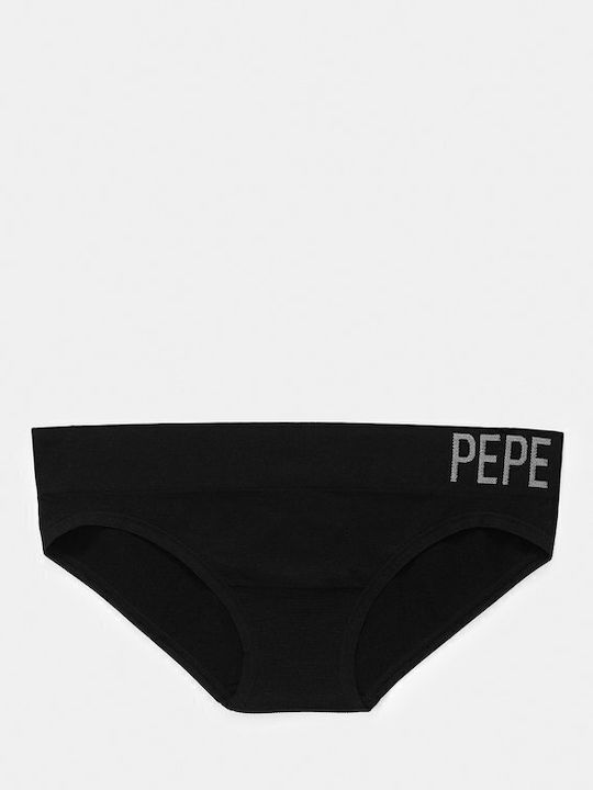 Alene Femeie Slip Negru