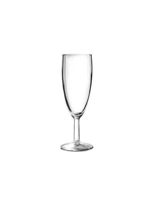 Arcoroc Gläser-Set Champagner aus Glas Stapelbar 170ml 12Stück