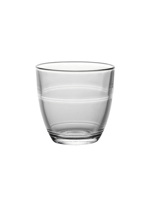 Duralex Gigogne Gläser-Set Whiskey aus Glas 90ml 6Stück