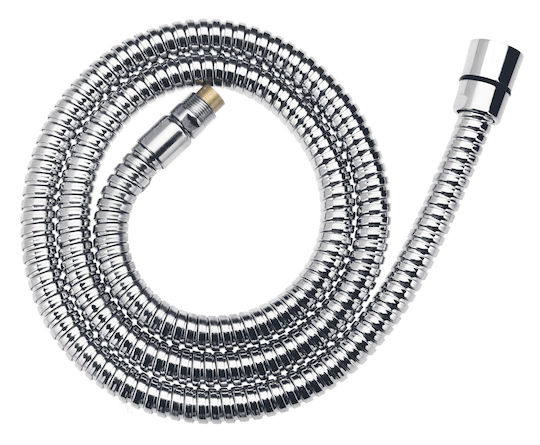 Ferro CF0070 Duschschlauch Spirale Metallisch 150cm Silber