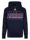 Fleece Kids Sweatshirt with Hood and Pockets Black Sideline