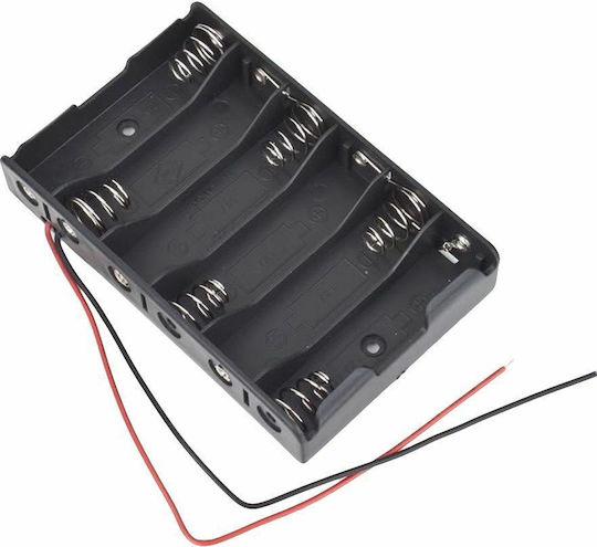 Optum Batteriehalterung mit 6 Steckplätze AA (HS3336-6AA)