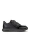 Drift Kids Sneakers with Scratch Black