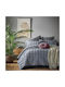 Liolios Home Cairo Σετ Μαξιλαροθήκες Silver 50x70εκ.