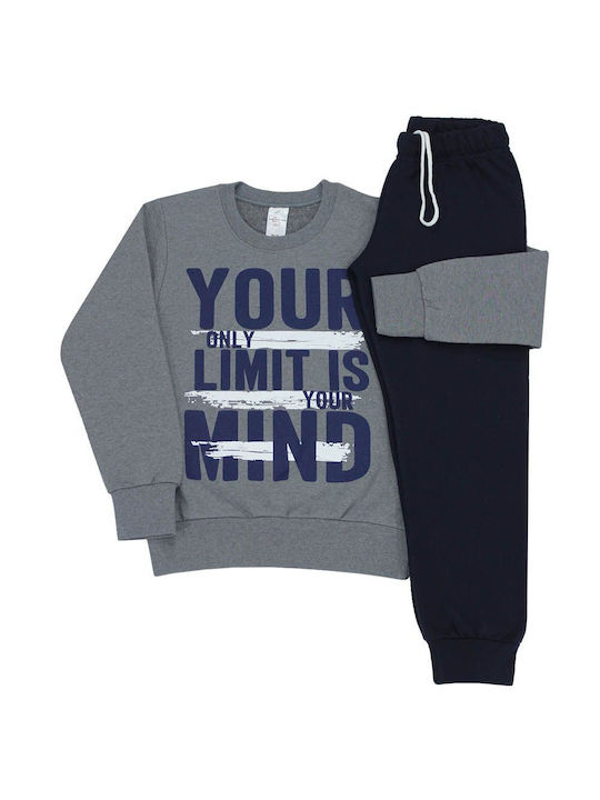 Kids Only Kids Sweatpants Set Gray 2pcs