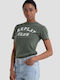 Replay Women's T-shirt Khaki