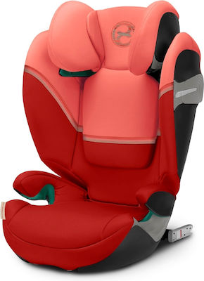 Cybex Solution S2 I-Fix Autositz i-Size mit Isofix Hibiscus Red 15-36 kg