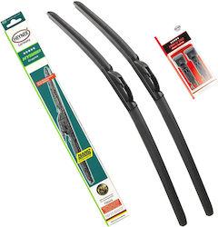 Heyner Hybrid Front Car Wiper Blades Set 650mm/380mm