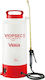 Viospec Elettra Venus Pressure Sprayer 12V with Battery 1.3Ah with Capacity 5lt 3.5bar