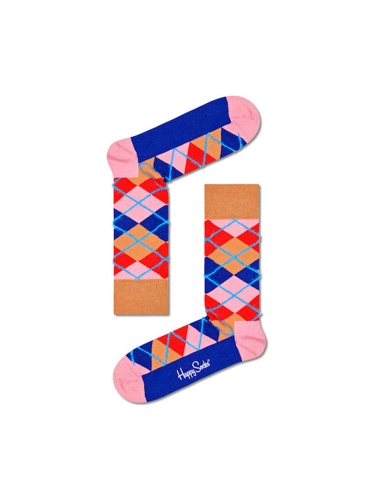 Happy Socks Argyle Unisex Κάλτσες με Σχέδια Πολ...