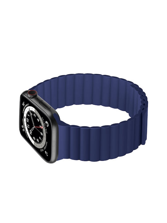 XO BT01B Armband Silikon Blau (42/44/45mm Unive...