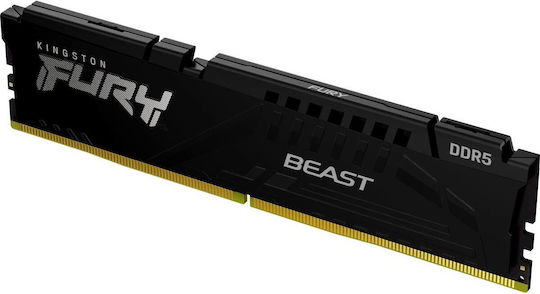 Kingston Fury Beast DDR5 with Module 1x16GB and Speed 5600 for Desktop