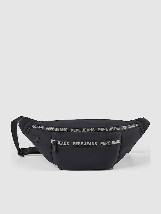 Pepe Jeans Preston Bumbag Τσαντάκι Μέσης Μαύρο