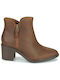 Clarks Scene Zip Women's Ankle Boots Brown