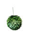 Hängendes Kugel Ornament Ornament Grün 17cm